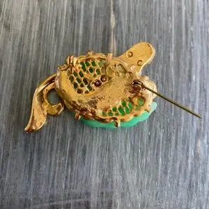 Hattie Carnegieのマーメイドブローチ A Vintage Mermaid From the Sea Brooch, Unsigned Hattie